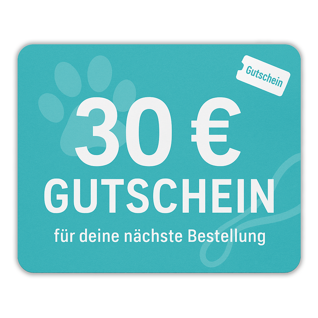 30 € Gutschein für deine nächste Bestellung - Mit Hunden leben
