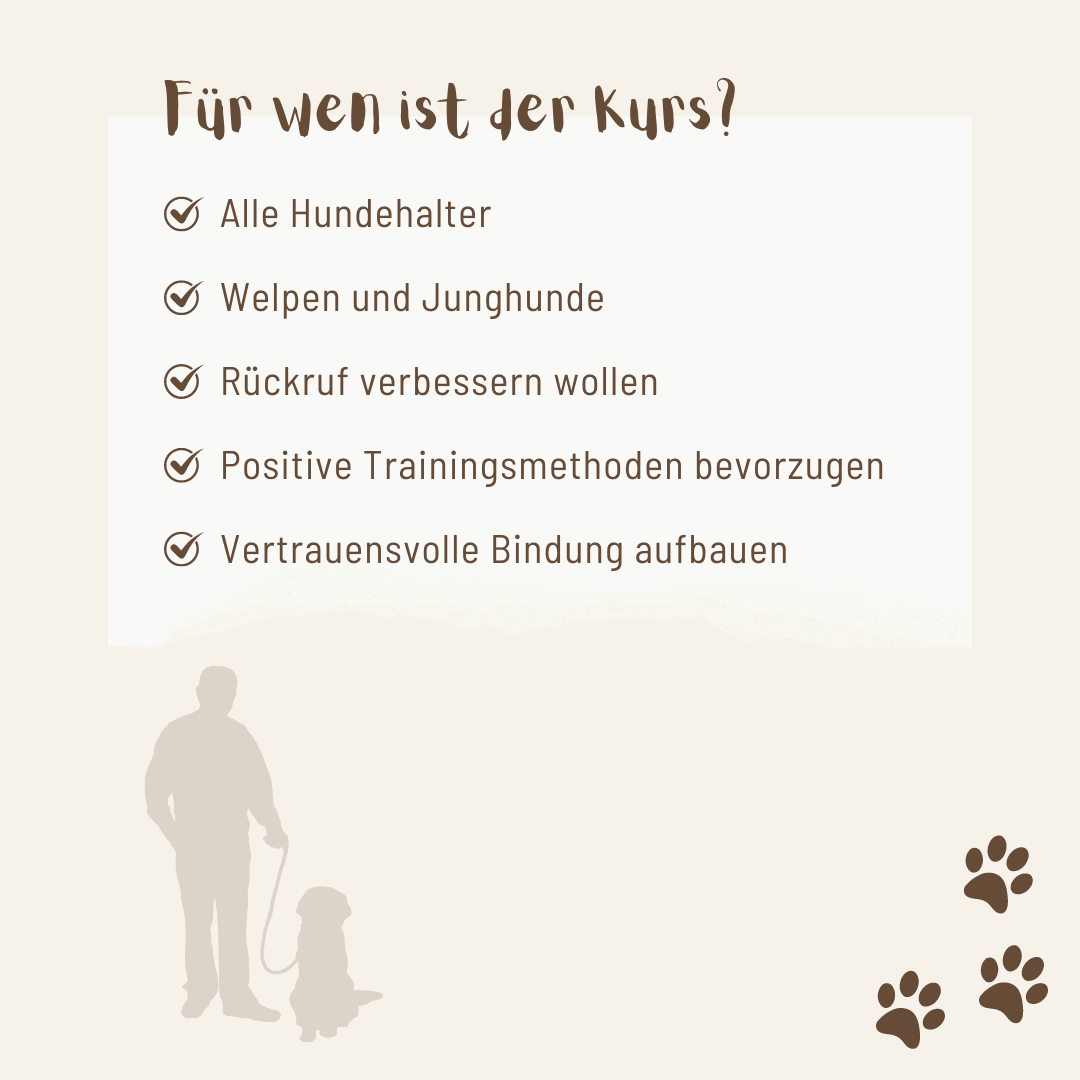 Mit dem Bindungssignal kommt dein Hund immer zurück zu dir - Mit Hunden leben