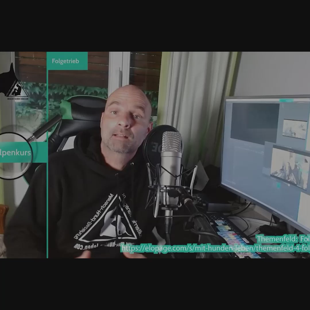 Der Folgetrieb als Garantie dafür, dass dein Hund bei dir bleibt